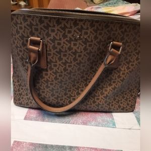 DKNY bag Brown monogram